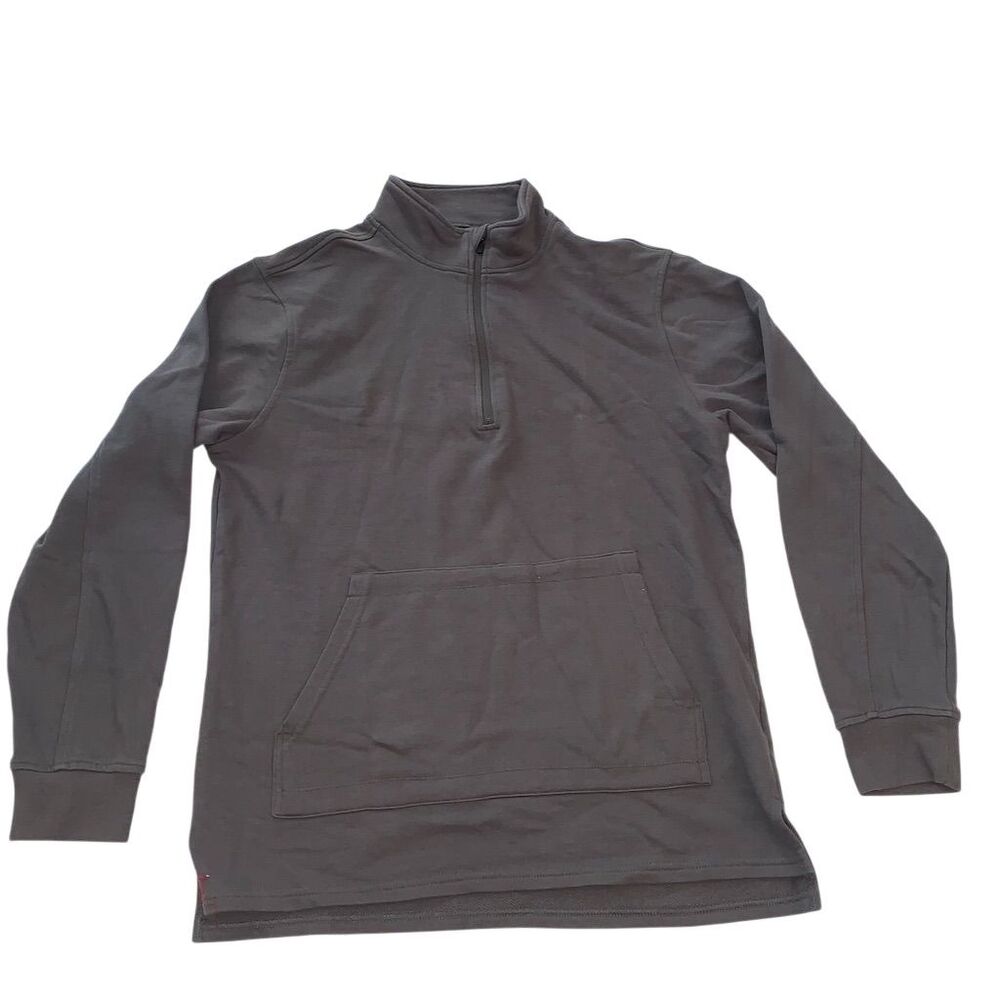 Grand AC Men's Gray 1/4 Zip Pullover Sweater Size‎ M Casual